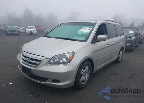 2007 Honda Odyssey Ex-L z USA, uszkodzony, nr VIN 5FNRL38707B441771